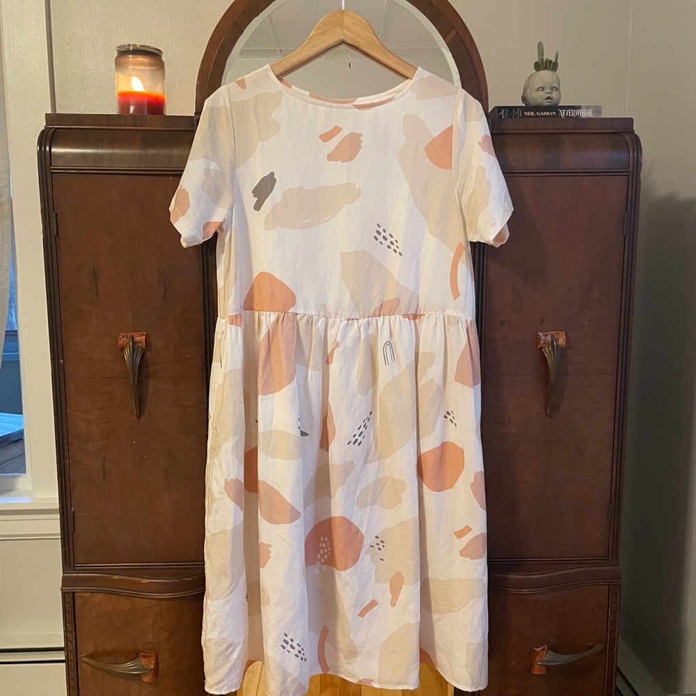 Tradlands Nico dress Carolina print, size XS